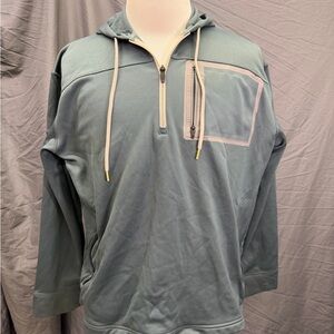 Cabela's Men's Sage Green Qtr Zip-Up hoodie